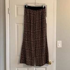 Patterned flowy pants